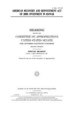 American Recovery and Reinvestment Act of 2009