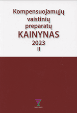 Kompensuojamųjų vaistinių preparatų kainynas 2023 II