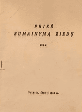 Prieš sumainymą žiedų