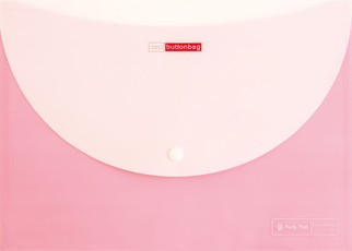 Dvigubas aplankas su spaustuku A4 rausvas