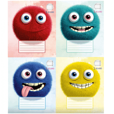 Sąsiuvinis TALSU 1 klasei, 12 lapų, 80 g, linija