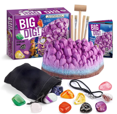 Mokslinis archeologijos kasinėjimo rinkinys KRISTALAI, 12 vnt.