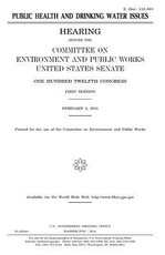 Public health and drinking water issues