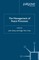 The Management of Peace Processes