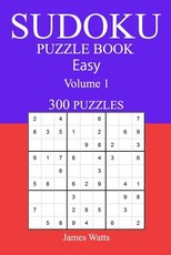 Easy 300 Sudoku Puzzle Book