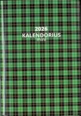 Mini kalendorius 2026. Žalias (A2)