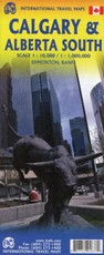 Stadtplan Calgary & South Alberta 1:1 000 000