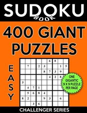 Sudoku Book 400 Easy GIANT Puzzles
