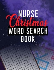 Nurse Christmas Word Search Book