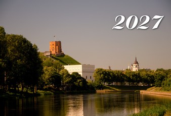 Sieninis kalendorius „Vilnius“ 2027, 1 dalies