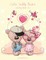 Cute Teddy Bears Coloring Book 1 & 2