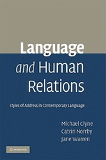 Language and Human Relations