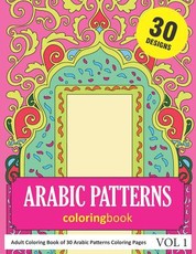 Arabic Patterns Coloring Book
