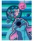 Aplankas su gumele DISNEY „Stitch Blue“ Nr. 1, kartoninis, A4