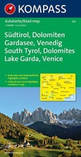 Südtirol - Dolomiten - Gardasee - Venedig 1 : 250 000