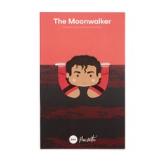 Magnetinis knygos skirtukas „The Moonwalker“