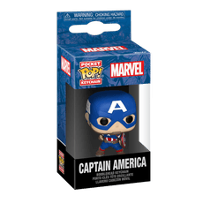 FUNKO POP! Raktų pakabutis: Marvel - Captain America