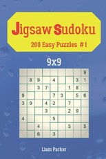 Jigsaw Sudoku - 200 Easy Puzzles 9x9 vol.1