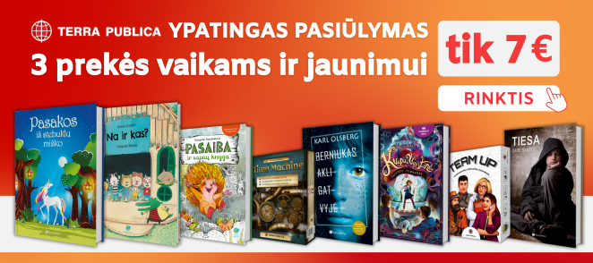 PIRK 3 TERRA PUBLICA prekes ir mokėk už jas TIK 7 €!