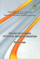 English for students in physical and social education