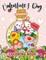 Valentines Day Coloring Book
