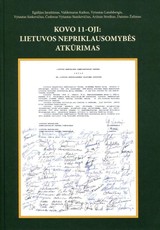 Kovo 11-oji. Lietuvos nepriklausomybės atkūrimas