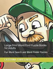 Large Print Word Find Puzzle Books for Adults