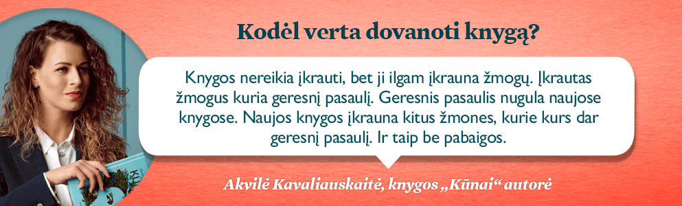 Kodėl verta dovanoti knygą?