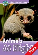 Read and Discover Level 4 Animals at Night Audio CD Pack