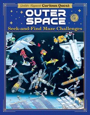 Outer Space Seek-And-Find Maze Challenge