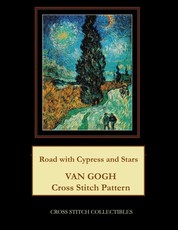 Road with Cypress and Stars