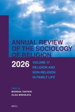 Annual Review of the Sociology of Religion. Volume 17 (2026)