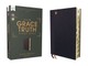 Nasb, the Grace and Truth Study Bible, Leathersoft, Navy, Red Letter, 1995 Text, Thumb Indexed, Comfort Print