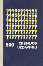 500 chemijos uždavinių