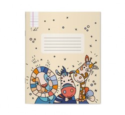 Sąsiuvinis "Premium"1kl.12l 100g linija