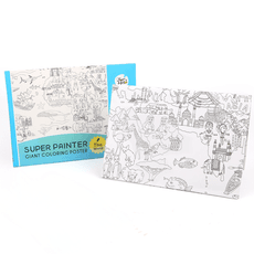 Spalvinimo plakatas JARMELO „Pasaulio žemėlapis“, nuo 5 metų