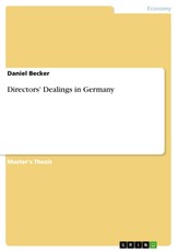 Directors' Dealings in Germany