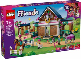 Blocks Friends 42688 – arklių tvartas ir jojimo akademija