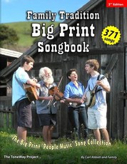Family Tradition BIG PRINT Songbook