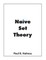 Naive Set Theory