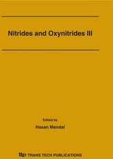 Nitrides and Oxynitrides III