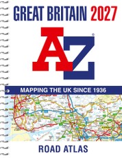 Great Britain A-Z Road Atlas 2027 (A4 Spiral)