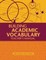 Building Academic Vocabulary