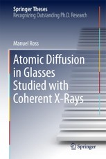 Atomic Diffusion in Glasses Studied with Coherent X-Rays