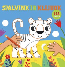 Spalvink ir klijuok. Tigras