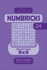 Sudoku Numbricks - 200 Hard Puzzles 9x9 (Volume 24)