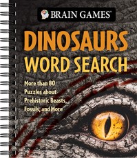 Brain Games - Dinosaurs Word Search