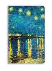 Vincent Van Gogh: Starry Night Over the Rhône (Soft Touch Journal)