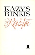 Kazys Binkis. Raštai II tomas