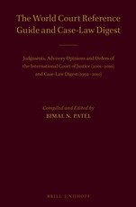 The World Court Reference Guide and Case-Law Digest